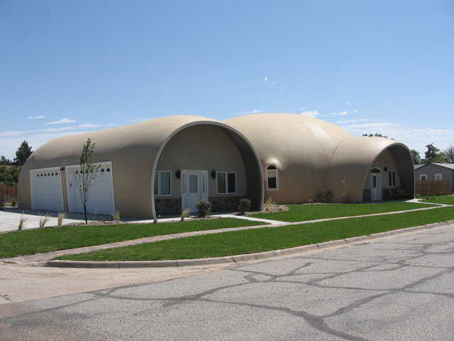 concrete dome homes underground