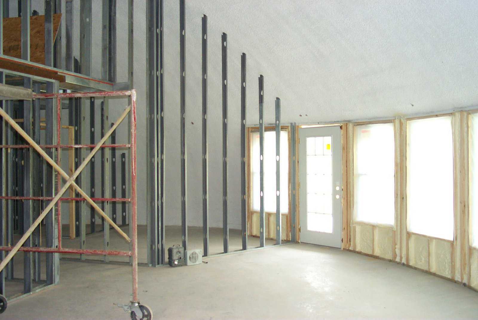 Interior Framing Monolithic Dome Institute
