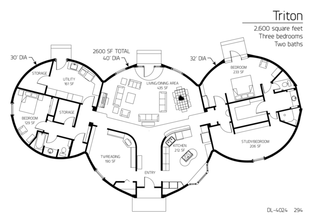 Dome Home Floor Plans 3 Bedroom  Floor  Plans  3  bedrooms  Monolithic Dome  Institute