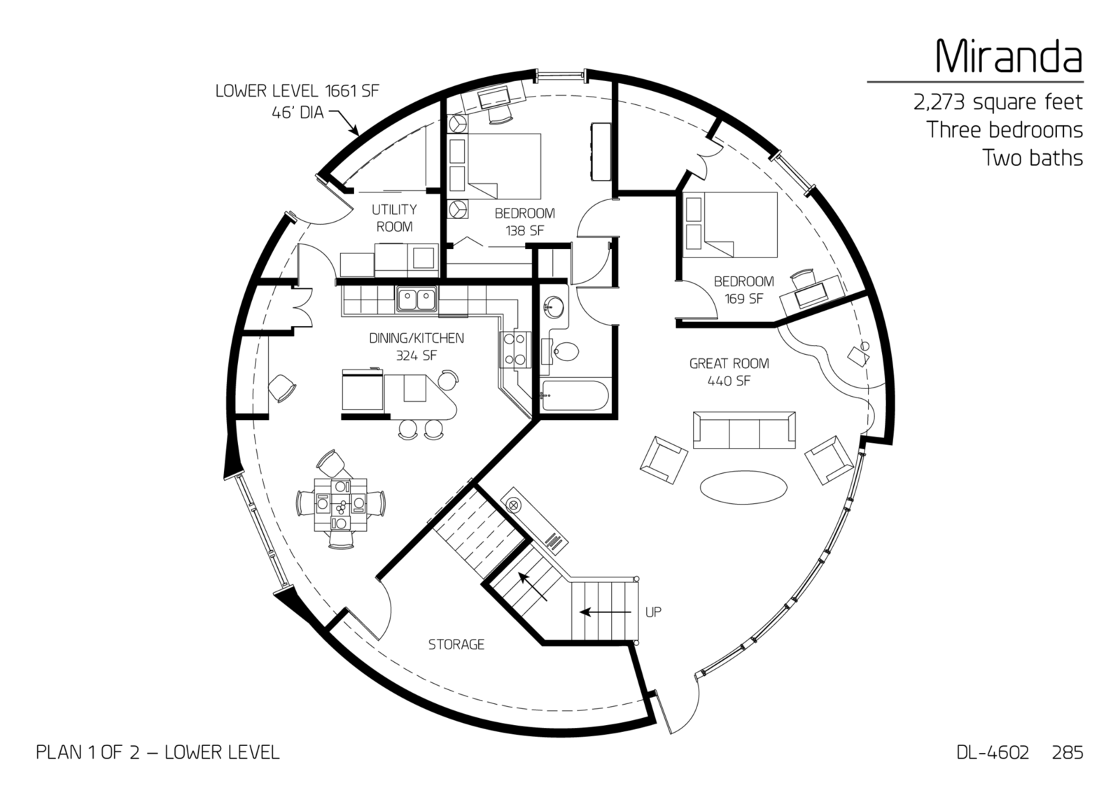 Floor Plan: DL-4602 | Monolithic.org