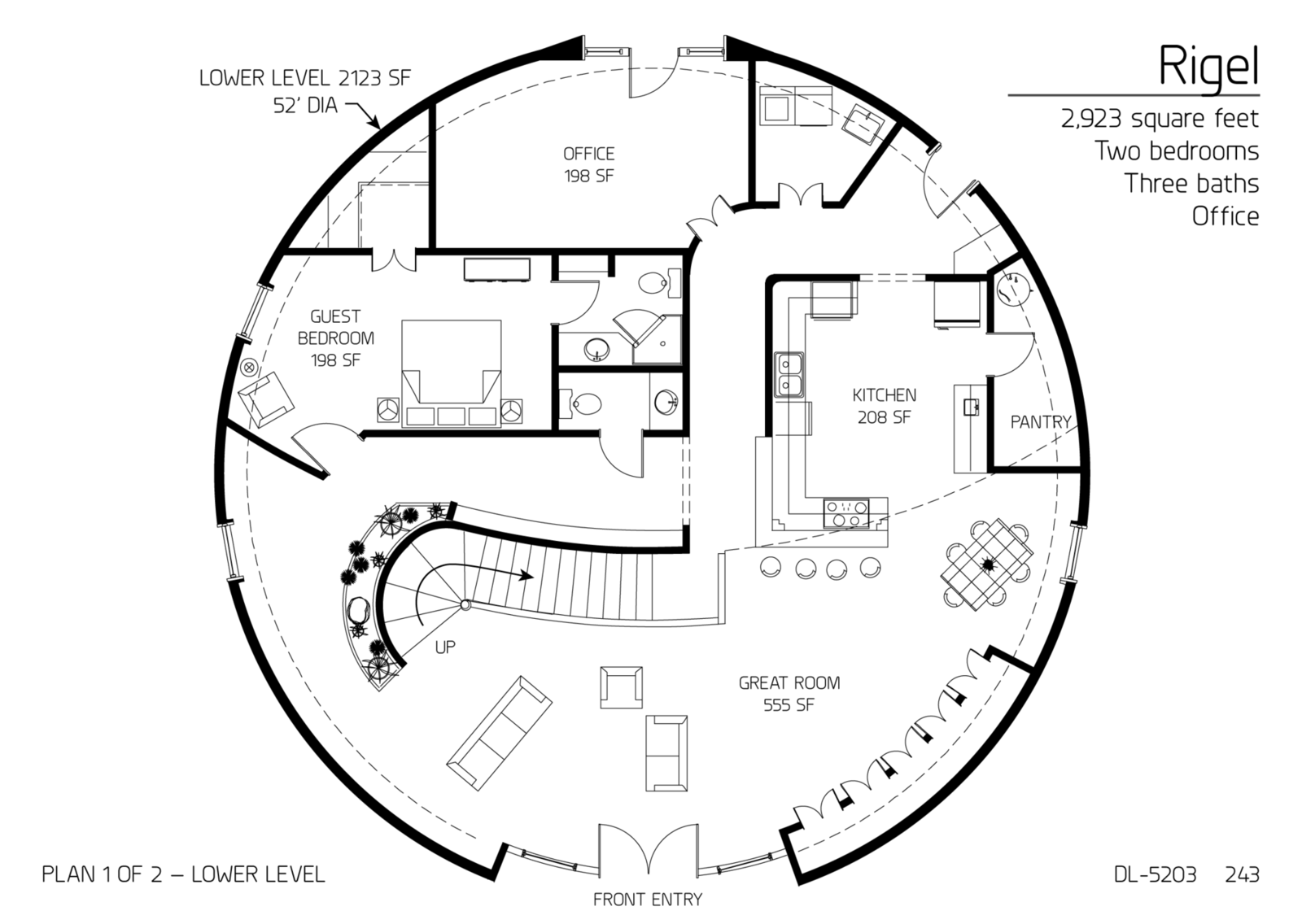 Floor Plan: DL-5203 | Monolithic.org