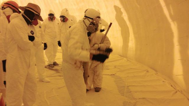 Students Applying Foam for Class